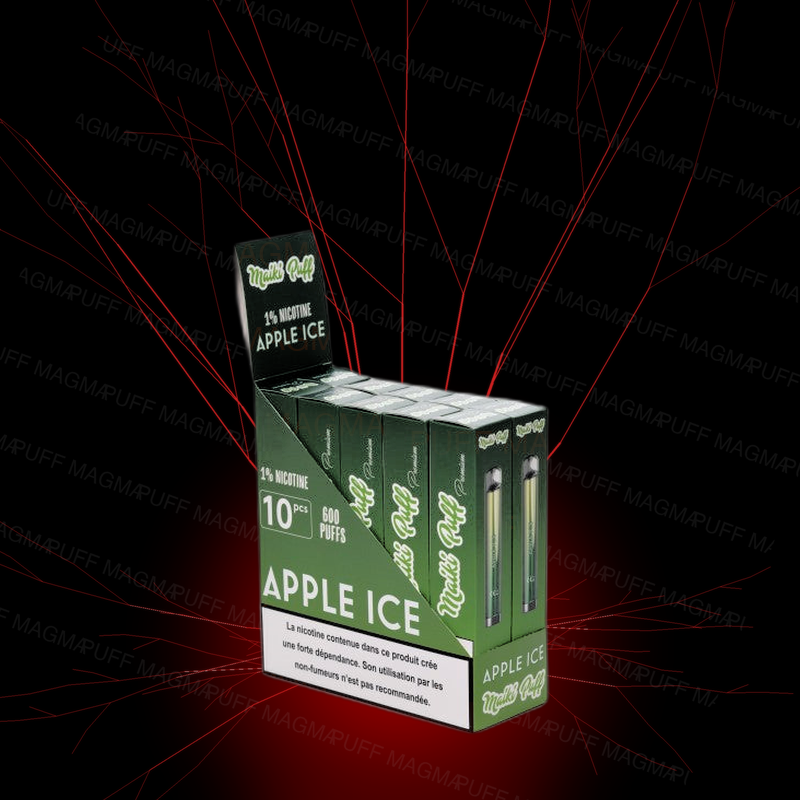 Pack 10 Maiki Puff - APPLE ICE