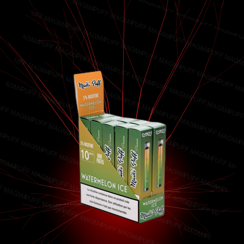 Pack 10 Maiki Puff - WATERMELON ICE