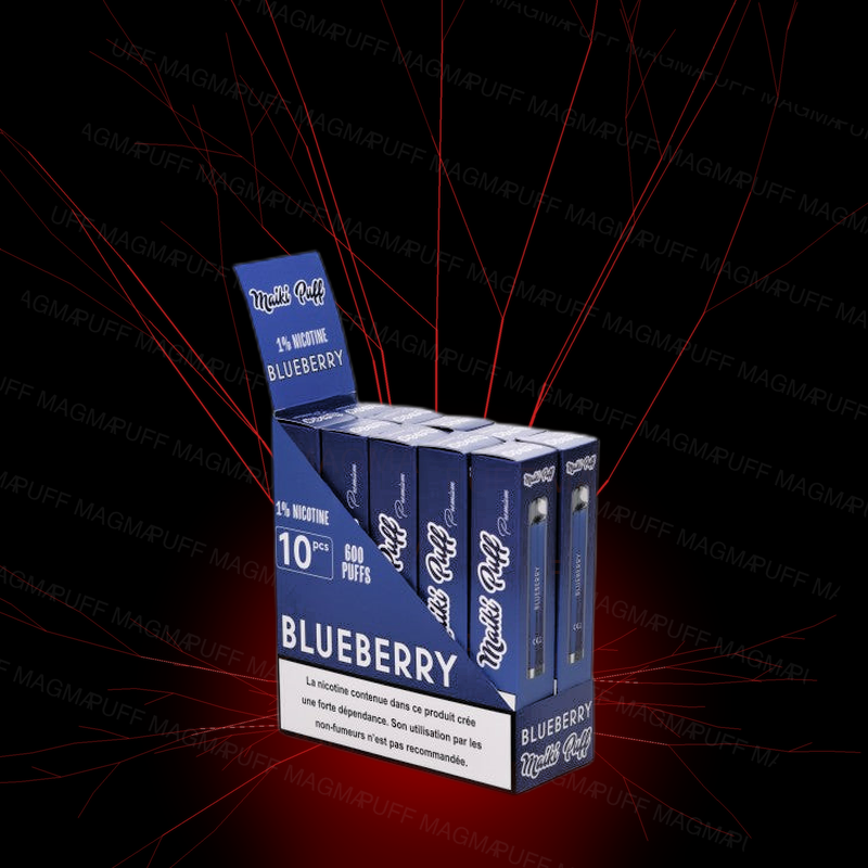 Pack 10 Maiki Puff - BLUEBERRY