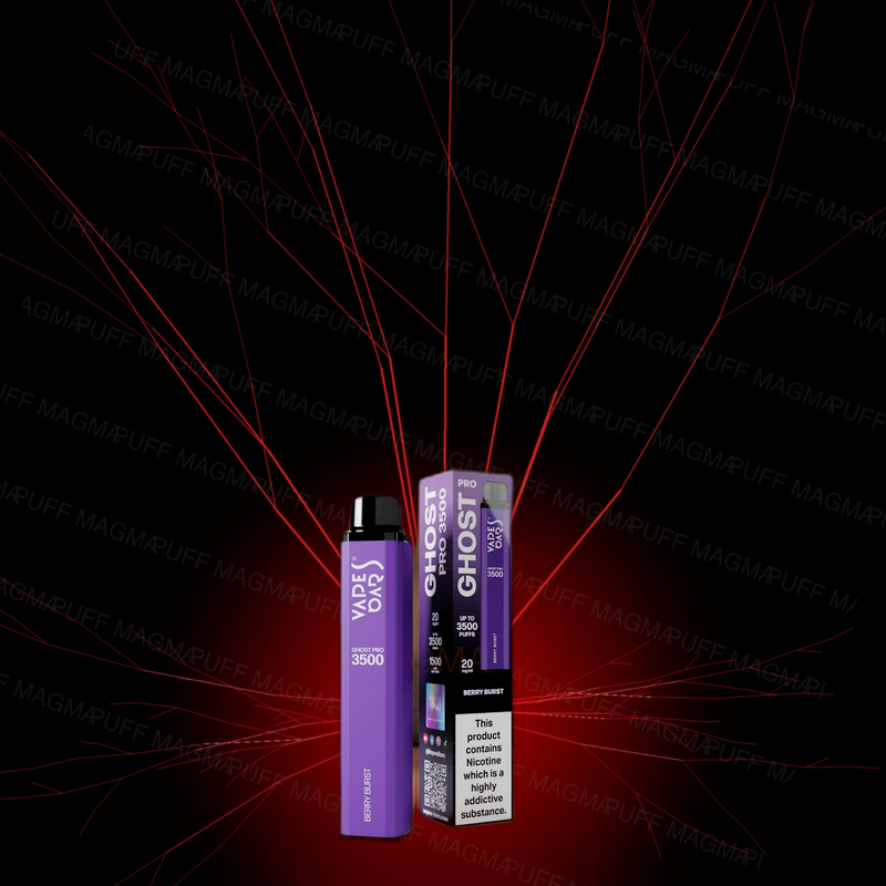 Ghost® Pro 3500 - Puff Jetable / Vape Disposable 2% Nicotine
