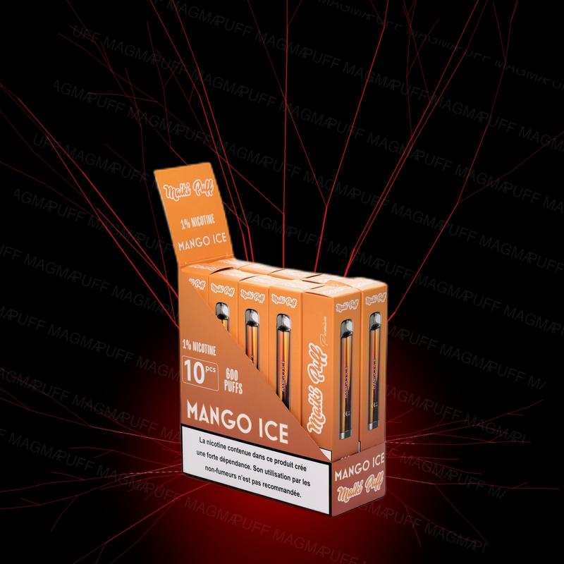 Pack 10 Maiki Puff - MANGO ICE